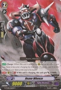 Image for Heave Wheeze (G-TCB01: The RECKLESS RAMPAGE) (G-TCB01/066EN) - Cardfight Vanguard