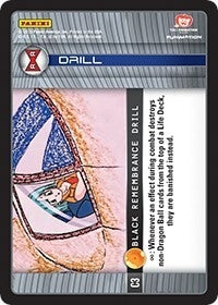 Image for Black Remembrance Drill (Panini: Evolution) (C3) - Dragon Ball Z TCG