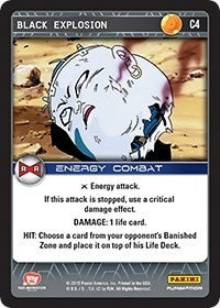 Image for Black Explosion (Panini: Evolution) (C4) - Dragon Ball Z TCG