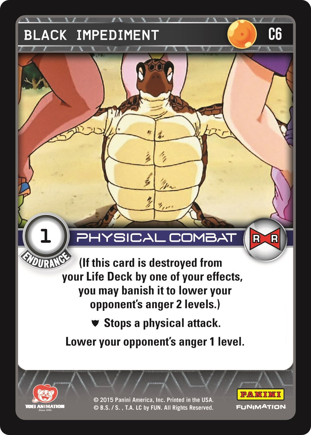 Image for Black Impediment (Panini: Evolution) (C6) - Dragon Ball Z TCG