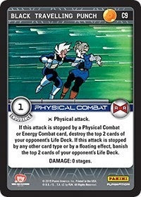 Image for Black Travelling Punch (Panini: Evolution) (C9) - Dragon Ball Z TCG