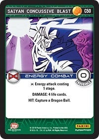 Image for Saiyan Concussive Blast (Panini: Evolution) (C50) - Dragon Ball Z TCG