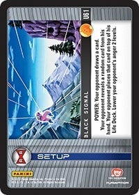 Image for Black Signal (Panini: Evolution) (U61) - Dragon Ball Z TCG