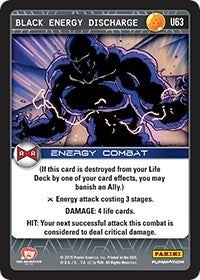 Image for Black Energy Discharge (Panini: Evolution) (U63) - Dragon Ball Z TCG
