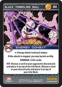 Image for Black Tunneling Ball (Panini: Evolution) (U65) - Dragon Ball Z TCG