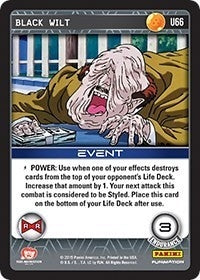 Image for Black Wilt (Panini: Evolution) (U66) - Dragon Ball Z TCG