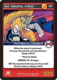 Image for Red Forceful Strike (Panini: Evolution) (U79) - Dragon Ball Z TCG