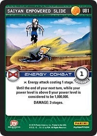 Image for Saiyan Empowered Slide (Panini: Evolution) (U81) - Dragon Ball Z TCG