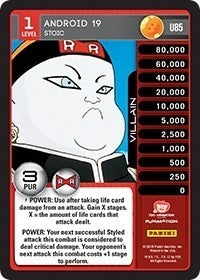 Image for Android 19 - Stoic (Panini: Evolution) (U85) - Dragon Ball Z TCG