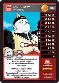 Image for Android 19 - Pondering (Panini: Evolution) (U86) - Dragon Ball Z TCG