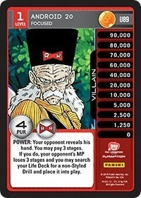 Image for Android 20 - Focused (Panini: Evolution) (U89) - Dragon Ball Z TCG