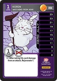 Image for Korin - Watching From Afar (Panini: Evolution) (U94) - Dragon Ball Z TCG