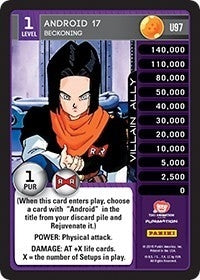 Image for Android 17 - Beckoning (Panini: Evolution) (U97) - Dragon Ball Z TCG