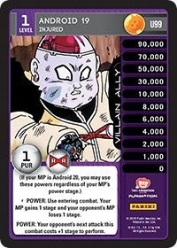 Image for Android 19 - Injured (Panini: Evolution) (U99) - Dragon Ball Z TCG