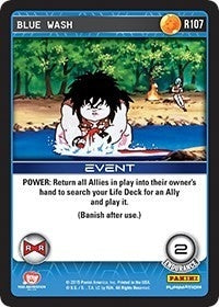 Image for Blue Wash (Panini: Evolution) (R107) - Dragon Ball Z TCG