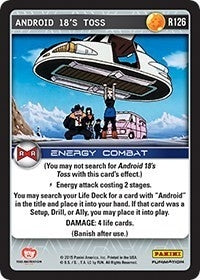 Image for Android 18's Toss (Panini: Evolution) (R126) - Dragon Ball Z TCG