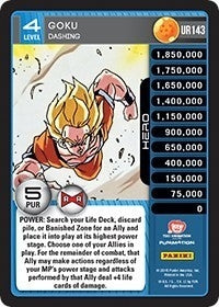 Image for Goku - Dashing (Panini: Evolution) (UR143) - Dragon Ball Z TCG
