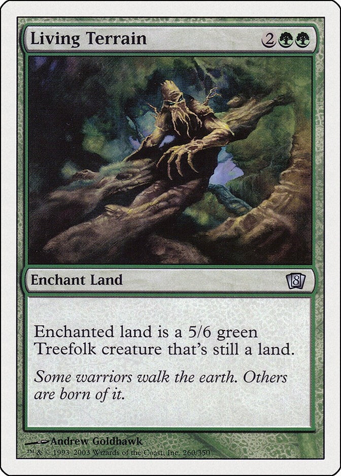 Image for Living Terrain (8th Edition) (260) - Magic: The Gathering