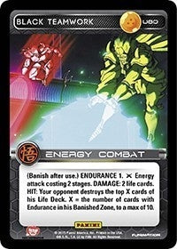 Image for Black Teamwork (Panini: Movie Collection) (U80) - Dragon Ball Z TCG