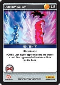 Image for Confrontation (Panini: Evolution) (S32) - Dragon Ball Z TCG