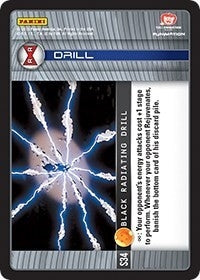 Image for Black Radiating Drill (Panini: Evolution) (S34) - Dragon Ball Z TCG