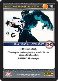 Image for Black Overpowering Attack (Panini: Evolution) (S37) - Dragon Ball Z TCG
