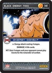 Image for Black Energy Toss (Panini: Evolution) (S42) - Dragon Ball Z TCG