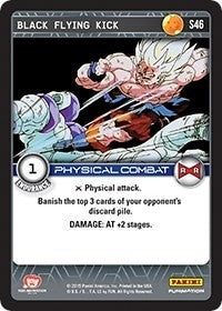 Image for Black Flying Kick (Panini: Evolution) (S46) - Dragon Ball Z TCG