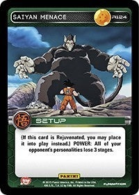 Image for Saiyan Menace (Panini: Movie Collection) (R124) - Dragon Ball Z TCG