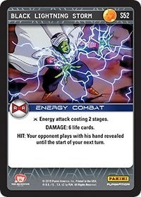 Image for Black Lightning Storm (Panini: Evolution) (S52) - Dragon Ball Z TCG