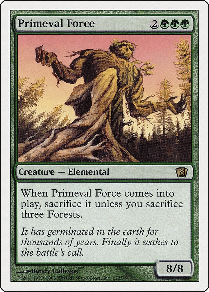Image for Primeval Force (8th Edition) (273) - Magic: The Gathering