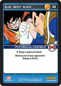 Image for Blue Wrist Block (Panini: Evolution) (S80) - Dragon Ball Z TCG