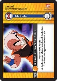 Image for Orange Empowered Drill (Panini: Evolution) (S106) - Dragon Ball Z TCG