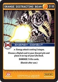 Image for Orange Distracting Beam (Panini: Evolution) (S110) - Dragon Ball Z TCG