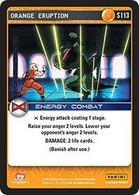 Image for Orange Eruption (Panini: Evolution) (S113) - Dragon Ball Z TCG