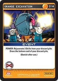 Image for Orange Excavation (Panini: Evolution) (S114) - Dragon Ball Z TCG