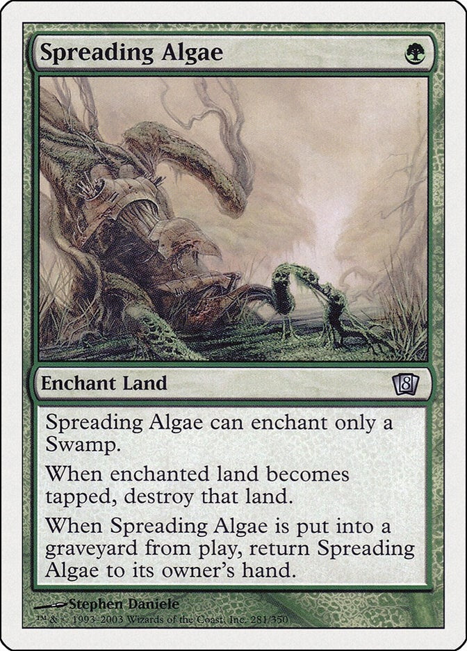 Image for Spreading Algae (8th Edition) (281) - Magic: The Gathering
