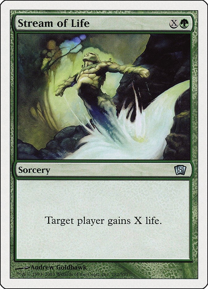 Image for Stream of Life (8th Edition) (282) - Magic: The Gathering