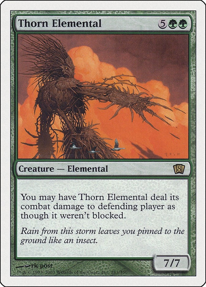 Image for Thorn Elemental (8th Edition) (283) - Magic: The Gathering