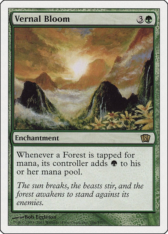Image for Vernal Bloom (8th Edition) (286) - Magic: The Gathering
