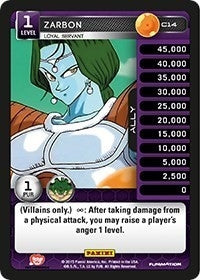 Image for Zarbon - Loyal Servant (Panini: Heroes & Villains) (C14) - Dragon Ball Z TCG