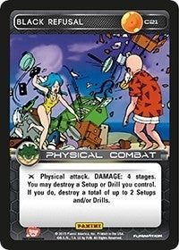 Image for Black Refusal (Panini: Heroes & Villains) (C21) - Dragon Ball Z TCG