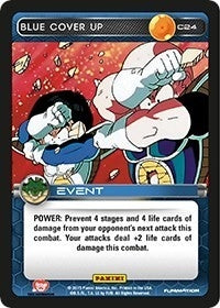Image for Blue Cover Up (Panini: Heroes & Villains) (C24) - Dragon Ball Z TCG
