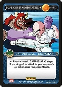 Image for Blue Determined Attack (Panini: Heroes & Villains) (C27) - Dragon Ball Z TCG