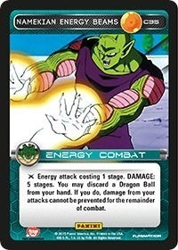 Image for Namekian Energy Beams (Panini: Heroes & Villains) (C35) - Dragon Ball Z TCG