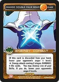 Image for Orange Double Palm Beam (Panini: Heroes & Villains) (C43) - Dragon Ball Z TCG