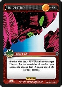 Image for Red Destiny (Panini: Heroes & Villains) (C44) - Dragon Ball Z TCG