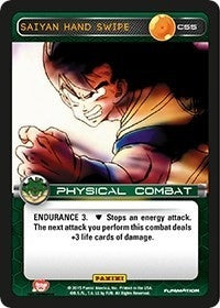 Image for Saiyan Hand Swipe (Panini: Heroes & Villains) (C55) - Dragon Ball Z TCG