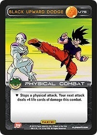 Image for Black Upward Dodge (Panini: Heroes & Villains) (U75) - Dragon Ball Z TCG