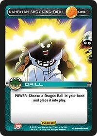Image for Namekian Shocking Drill (Panini: Heroes & Villains) (U81) - Dragon Ball Z TCG